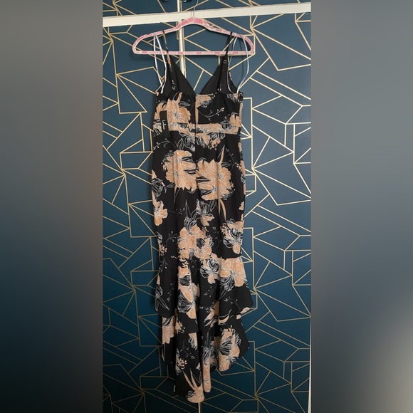 Lulu’s Darling Daylily Floral High-Low Maxi Dress - Picture 4 of 6